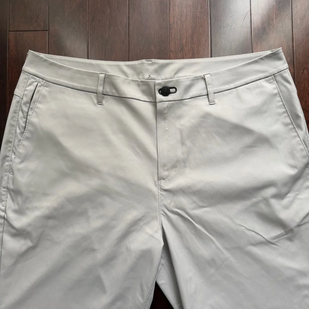 Public Rec Men's Dealmaker Chino+ Pants Size 36x32 Gray Travel Golf Work Casual